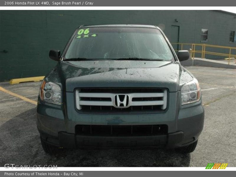 Sage Brush Pearl / Gray 2006 Honda Pilot LX 4WD