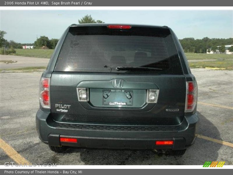 Sage Brush Pearl / Gray 2006 Honda Pilot LX 4WD