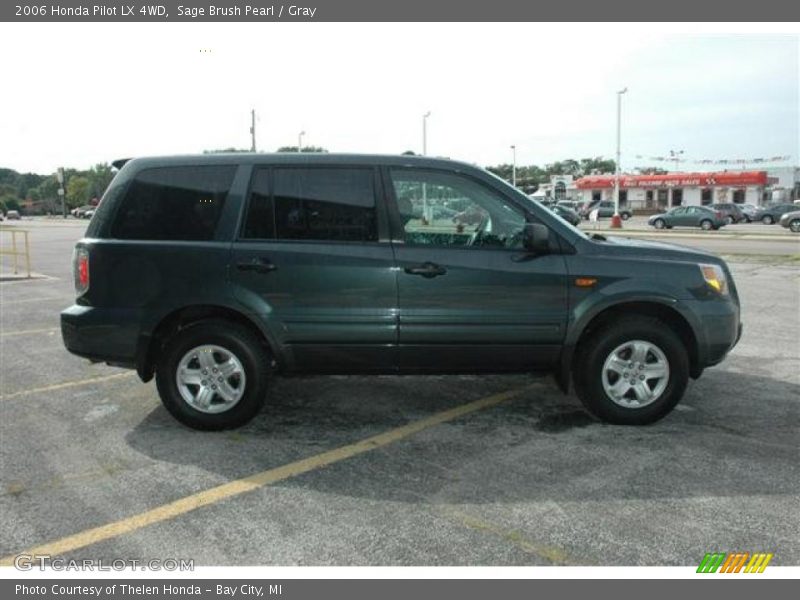 Sage Brush Pearl / Gray 2006 Honda Pilot LX 4WD