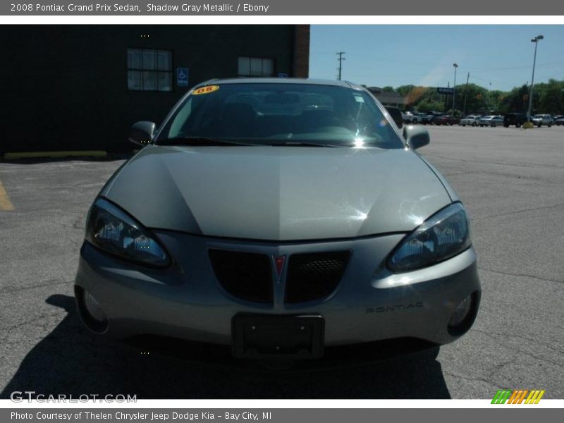 Shadow Gray Metallic / Ebony 2008 Pontiac Grand Prix Sedan