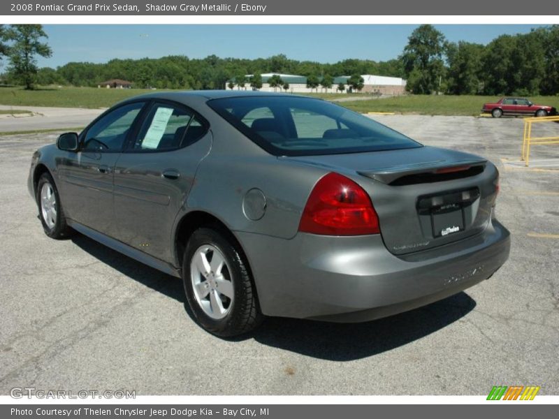 Shadow Gray Metallic / Ebony 2008 Pontiac Grand Prix Sedan