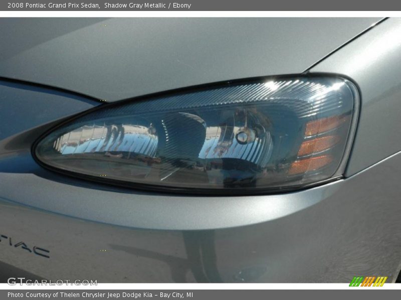 Shadow Gray Metallic / Ebony 2008 Pontiac Grand Prix Sedan