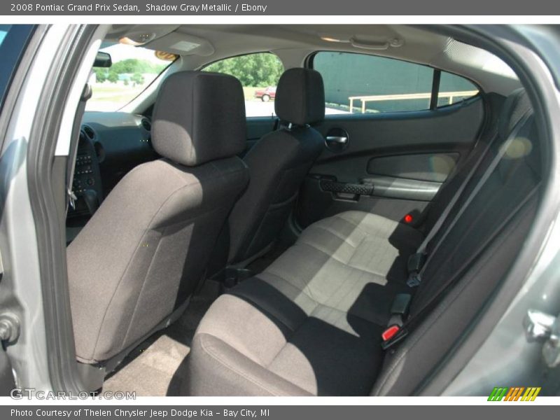 Shadow Gray Metallic / Ebony 2008 Pontiac Grand Prix Sedan