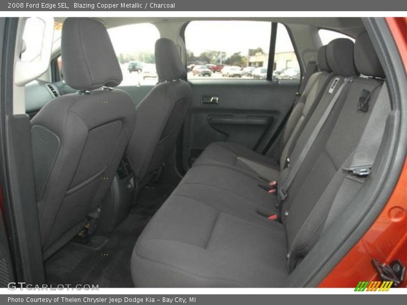 Blazing Copper Metallic / Charcoal 2008 Ford Edge SEL