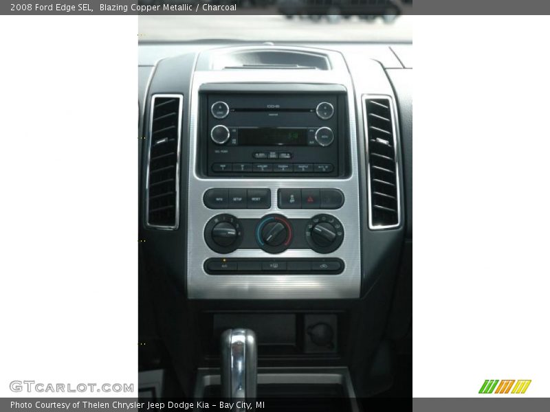Blazing Copper Metallic / Charcoal 2008 Ford Edge SEL