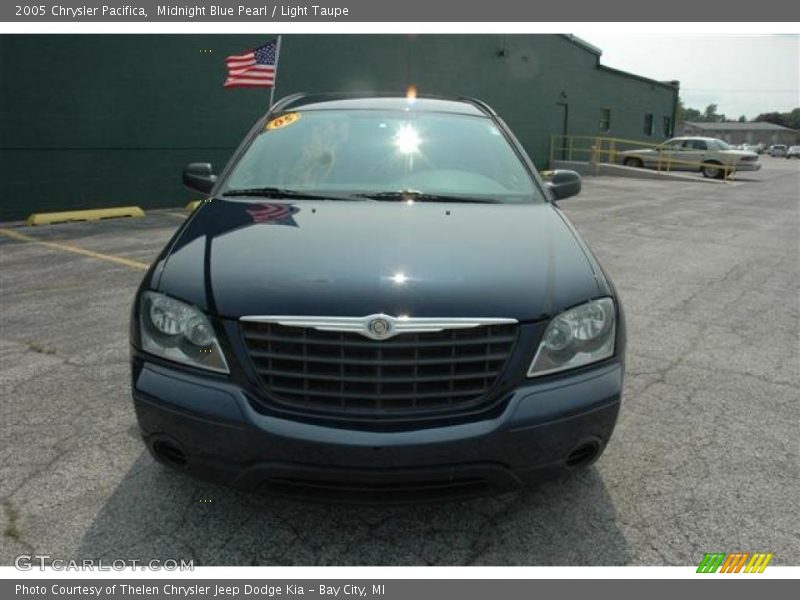 Midnight Blue Pearl / Light Taupe 2005 Chrysler Pacifica