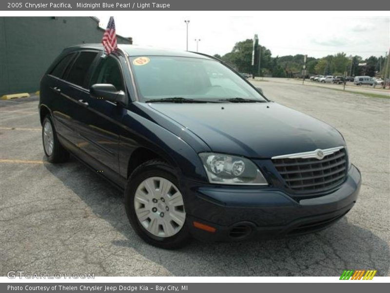 Midnight Blue Pearl / Light Taupe 2005 Chrysler Pacifica