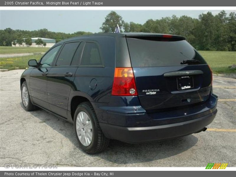 Midnight Blue Pearl / Light Taupe 2005 Chrysler Pacifica