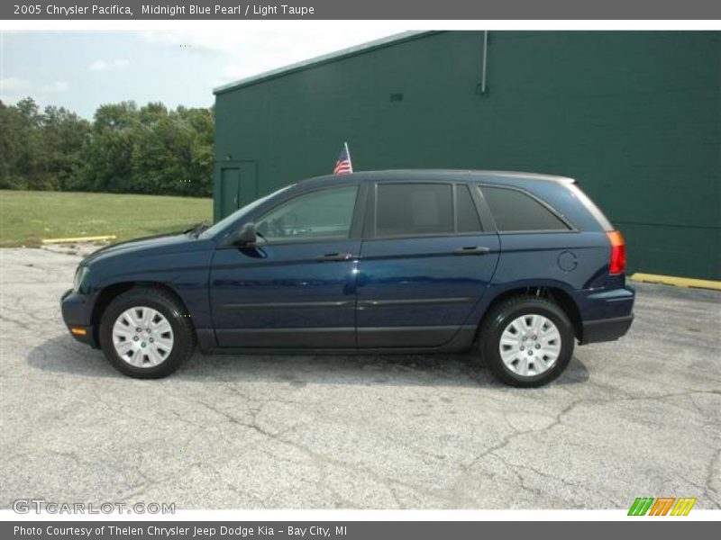 Midnight Blue Pearl / Light Taupe 2005 Chrysler Pacifica