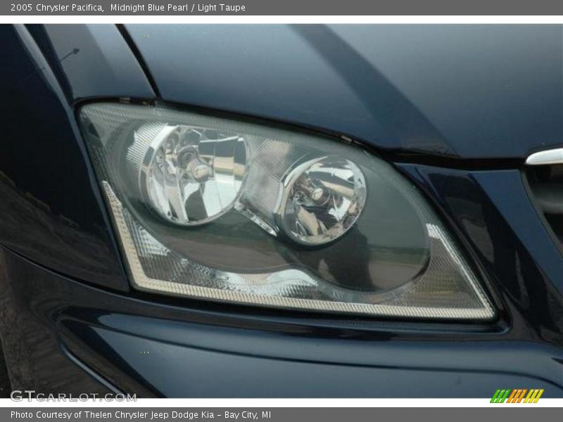 Midnight Blue Pearl / Light Taupe 2005 Chrysler Pacifica