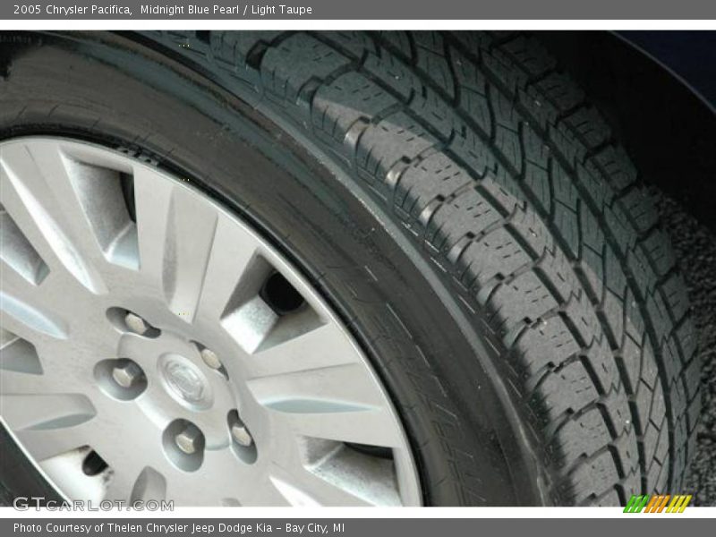 Midnight Blue Pearl / Light Taupe 2005 Chrysler Pacifica