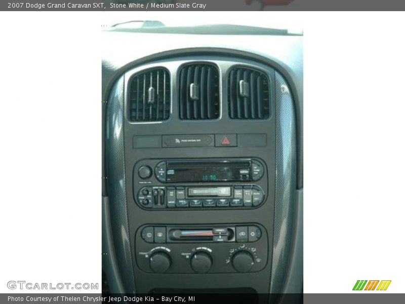 Stone White / Medium Slate Gray 2007 Dodge Grand Caravan SXT