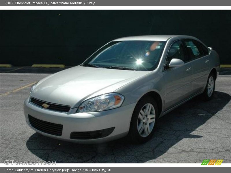 Silverstone Metallic / Gray 2007 Chevrolet Impala LT