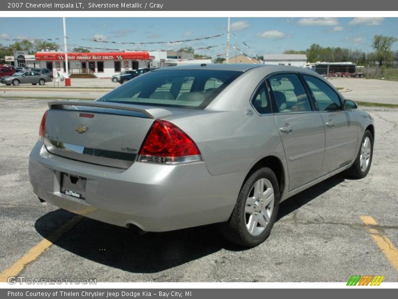 Silverstone Metallic / Gray 2007 Chevrolet Impala LT