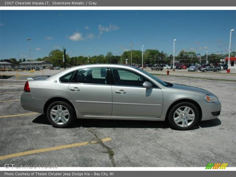 Silverstone Metallic / Gray 2007 Chevrolet Impala LT