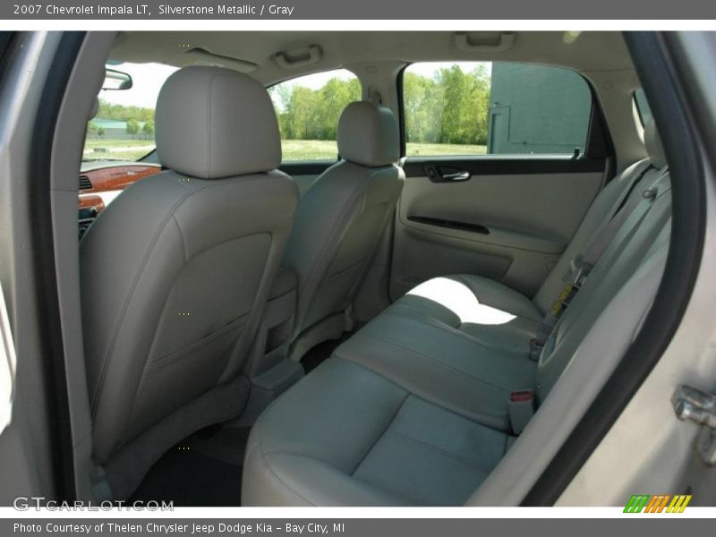 Silverstone Metallic / Gray 2007 Chevrolet Impala LT