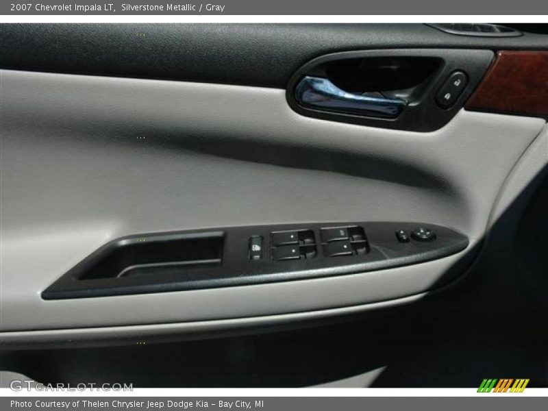 Silverstone Metallic / Gray 2007 Chevrolet Impala LT