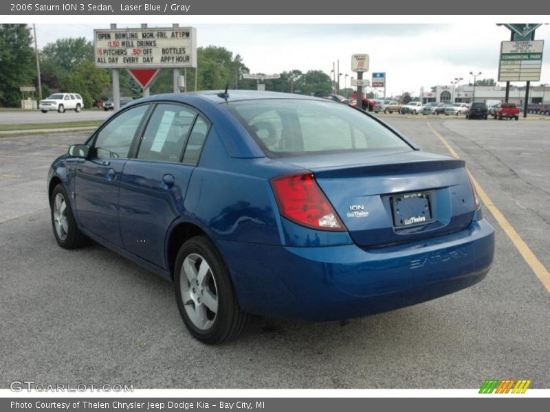 Laser Blue / Gray 2006 Saturn ION 3 Sedan