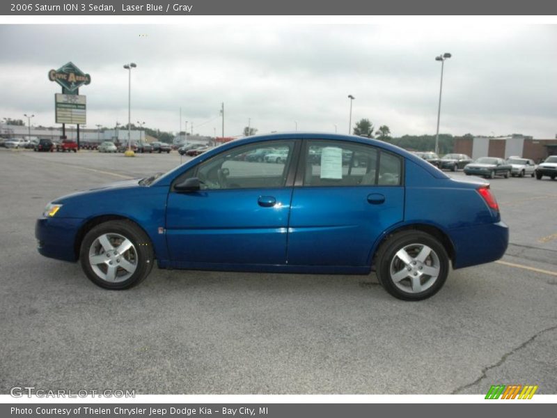 Laser Blue / Gray 2006 Saturn ION 3 Sedan