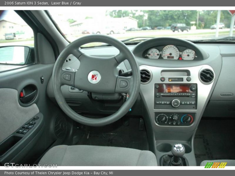Laser Blue / Gray 2006 Saturn ION 3 Sedan