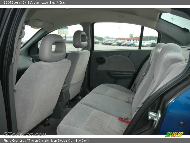 Laser Blue / Gray 2006 Saturn ION 3 Sedan