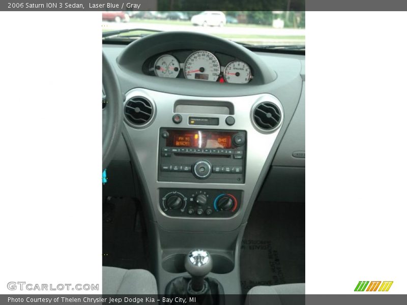 Laser Blue / Gray 2006 Saturn ION 3 Sedan