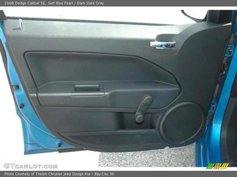 Surf Blue Pearl / Dark Slate Gray 2008 Dodge Caliber SE