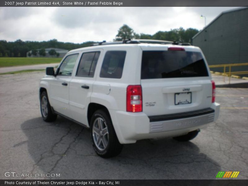 Stone White / Pastel Pebble Beige 2007 Jeep Patriot Limited 4x4