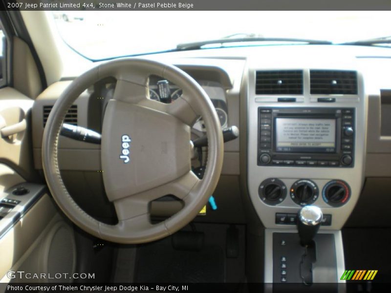 Stone White / Pastel Pebble Beige 2007 Jeep Patriot Limited 4x4
