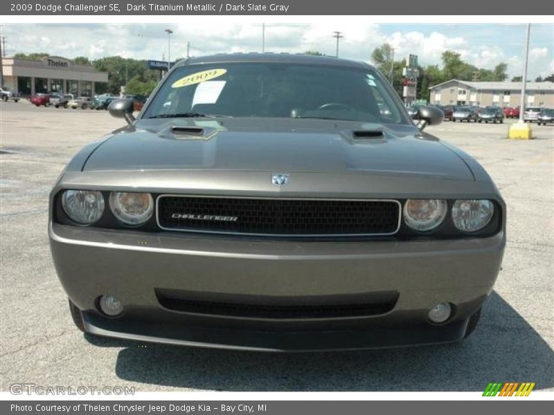 Dark Titanium Metallic / Dark Slate Gray 2009 Dodge Challenger SE