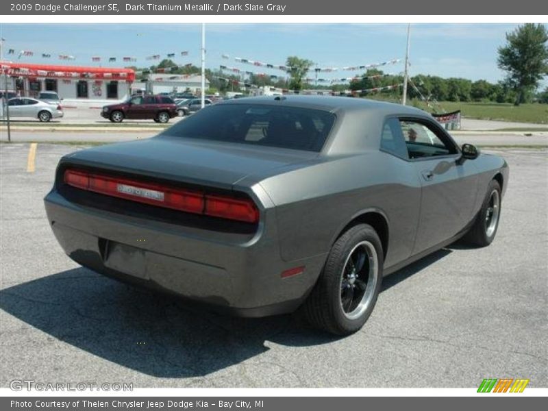 Dark Titanium Metallic / Dark Slate Gray 2009 Dodge Challenger SE