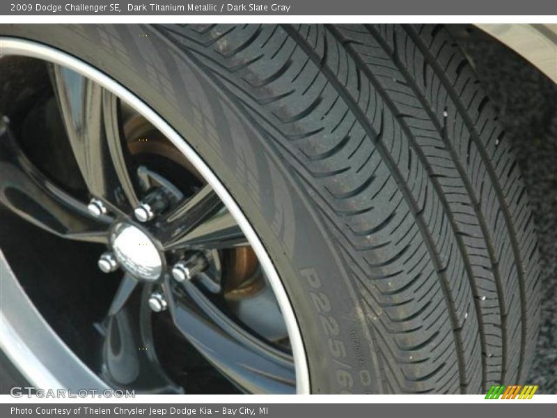 Dark Titanium Metallic / Dark Slate Gray 2009 Dodge Challenger SE
