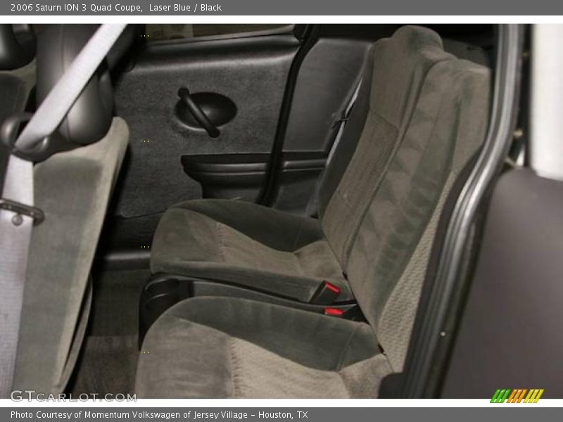 Laser Blue / Black 2006 Saturn ION 3 Quad Coupe