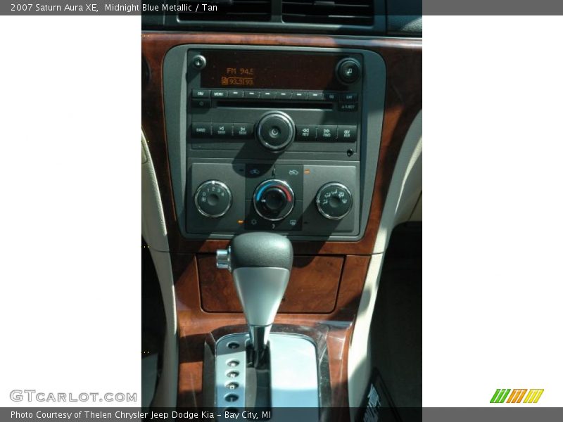 Midnight Blue Metallic / Tan 2007 Saturn Aura XE