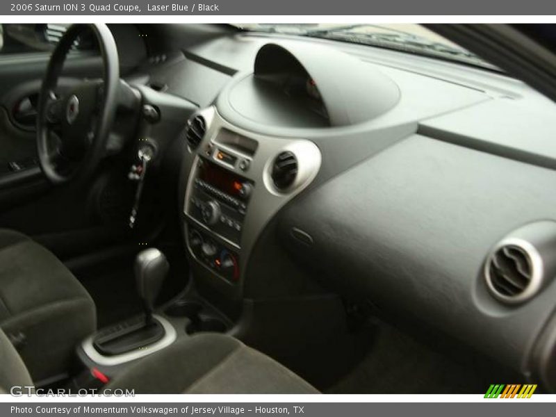 Laser Blue / Black 2006 Saturn ION 3 Quad Coupe