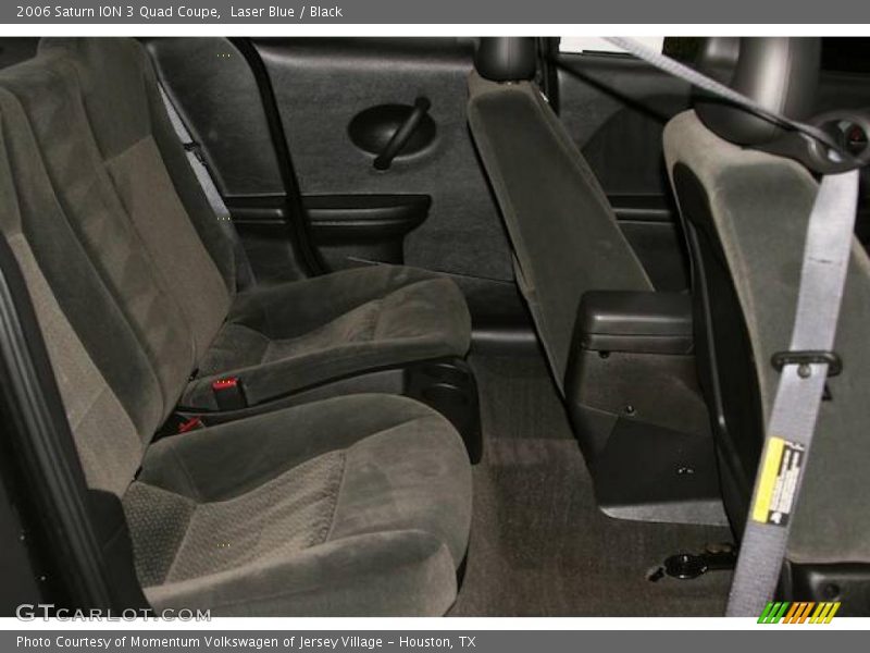 Laser Blue / Black 2006 Saturn ION 3 Quad Coupe