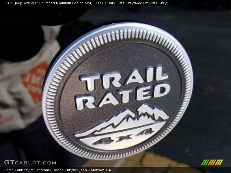 Black / Dark Slate Gray/Medium Slate Gray 2010 Jeep Wrangler Unlimited Mountain Edition 4x4
