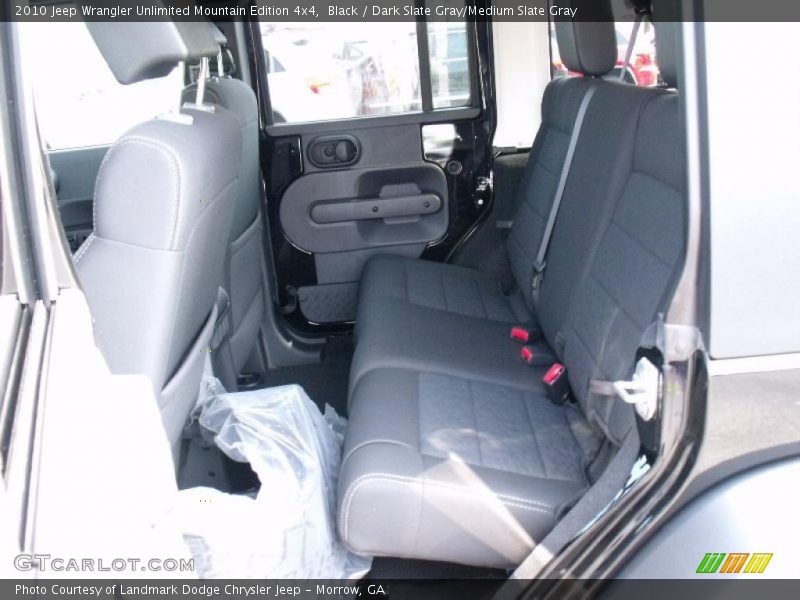 Black / Dark Slate Gray/Medium Slate Gray 2010 Jeep Wrangler Unlimited Mountain Edition 4x4
