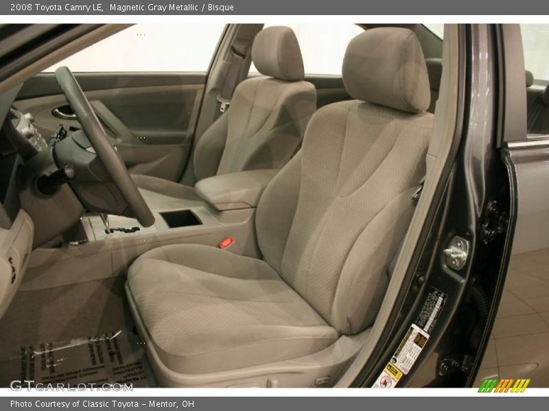 Magnetic Gray Metallic / Bisque 2008 Toyota Camry LE