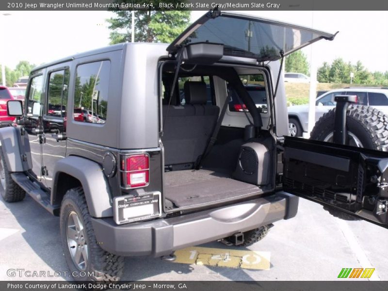 Black / Dark Slate Gray/Medium Slate Gray 2010 Jeep Wrangler Unlimited Mountain Edition 4x4