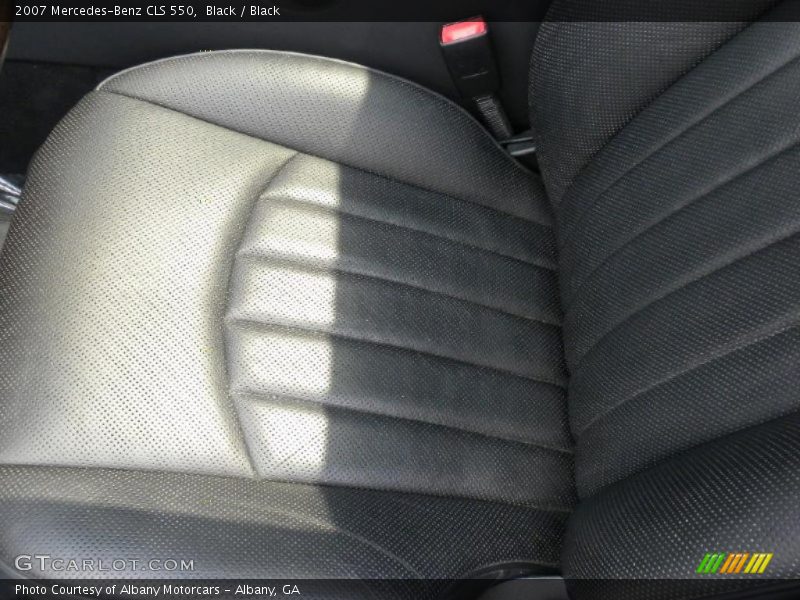 Black / Black 2007 Mercedes-Benz CLS 550
