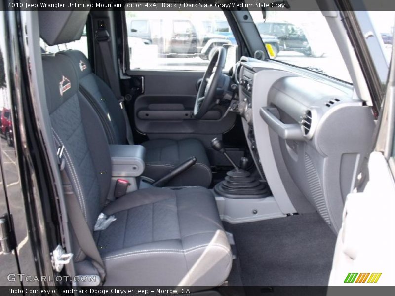 Black / Dark Slate Gray/Medium Slate Gray 2010 Jeep Wrangler Unlimited Mountain Edition 4x4