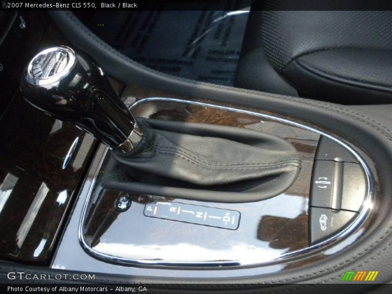 Black / Black 2007 Mercedes-Benz CLS 550