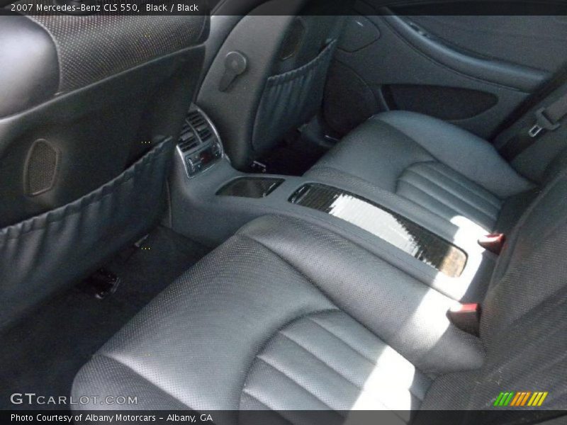 Black / Black 2007 Mercedes-Benz CLS 550