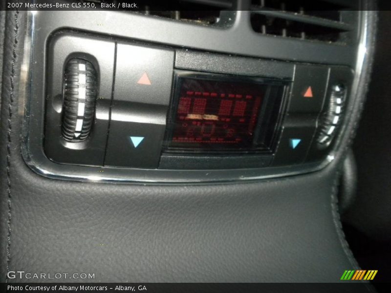 Black / Black 2007 Mercedes-Benz CLS 550