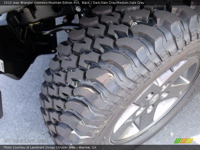 Black / Dark Slate Gray/Medium Slate Gray 2010 Jeep Wrangler Unlimited Mountain Edition 4x4