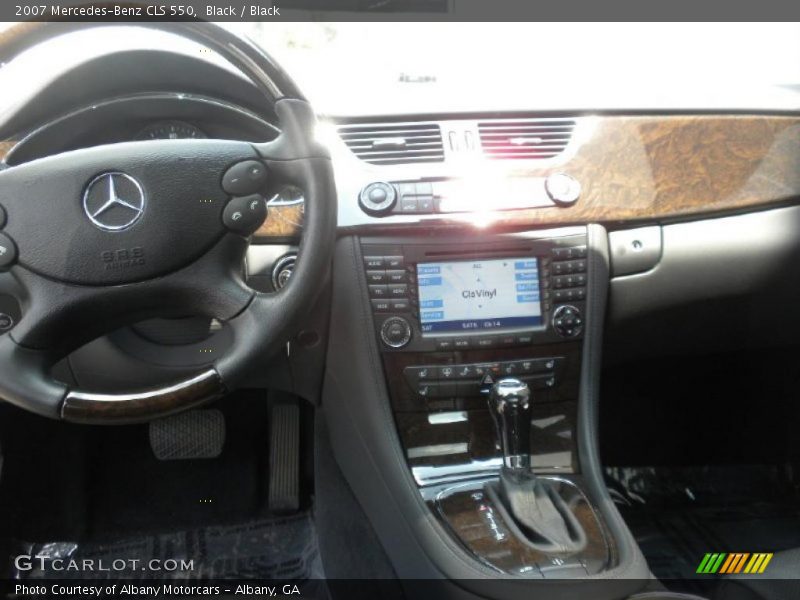 Black / Black 2007 Mercedes-Benz CLS 550