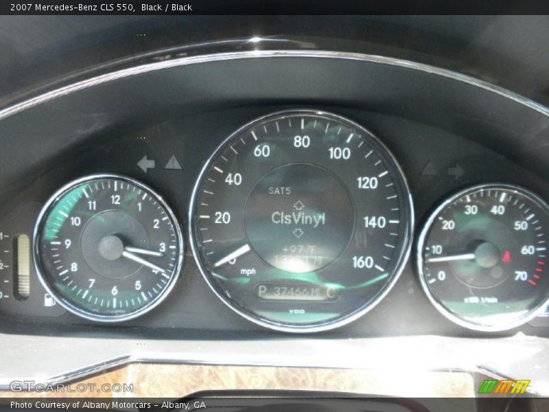 Black / Black 2007 Mercedes-Benz CLS 550