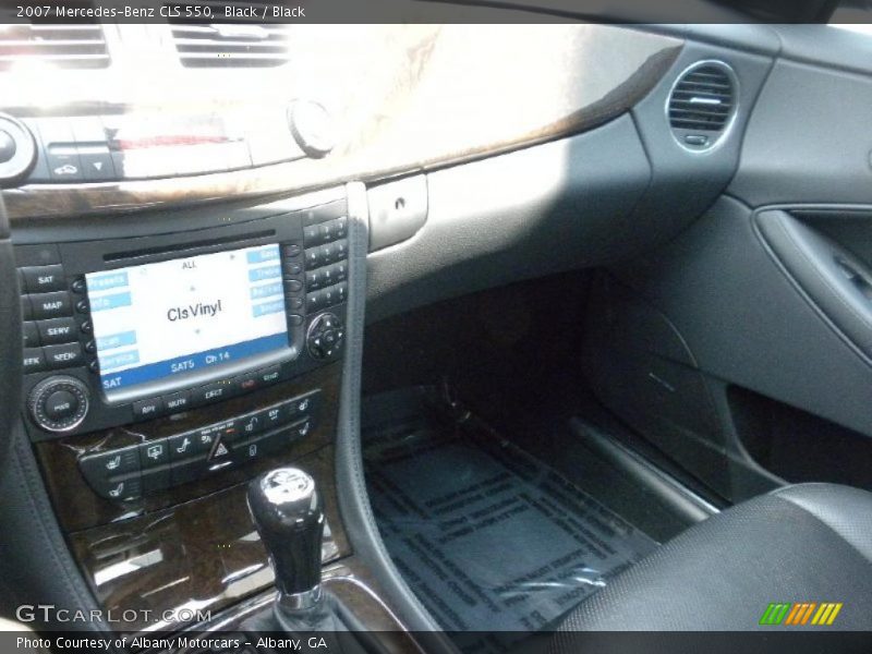 Black / Black 2007 Mercedes-Benz CLS 550