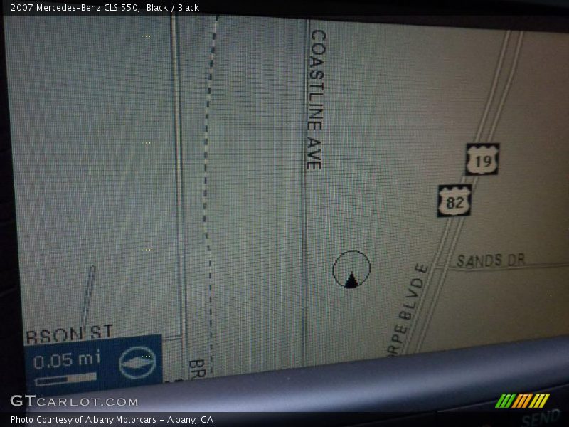 Black / Black 2007 Mercedes-Benz CLS 550